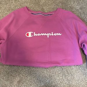 Purple Champion Crewneck